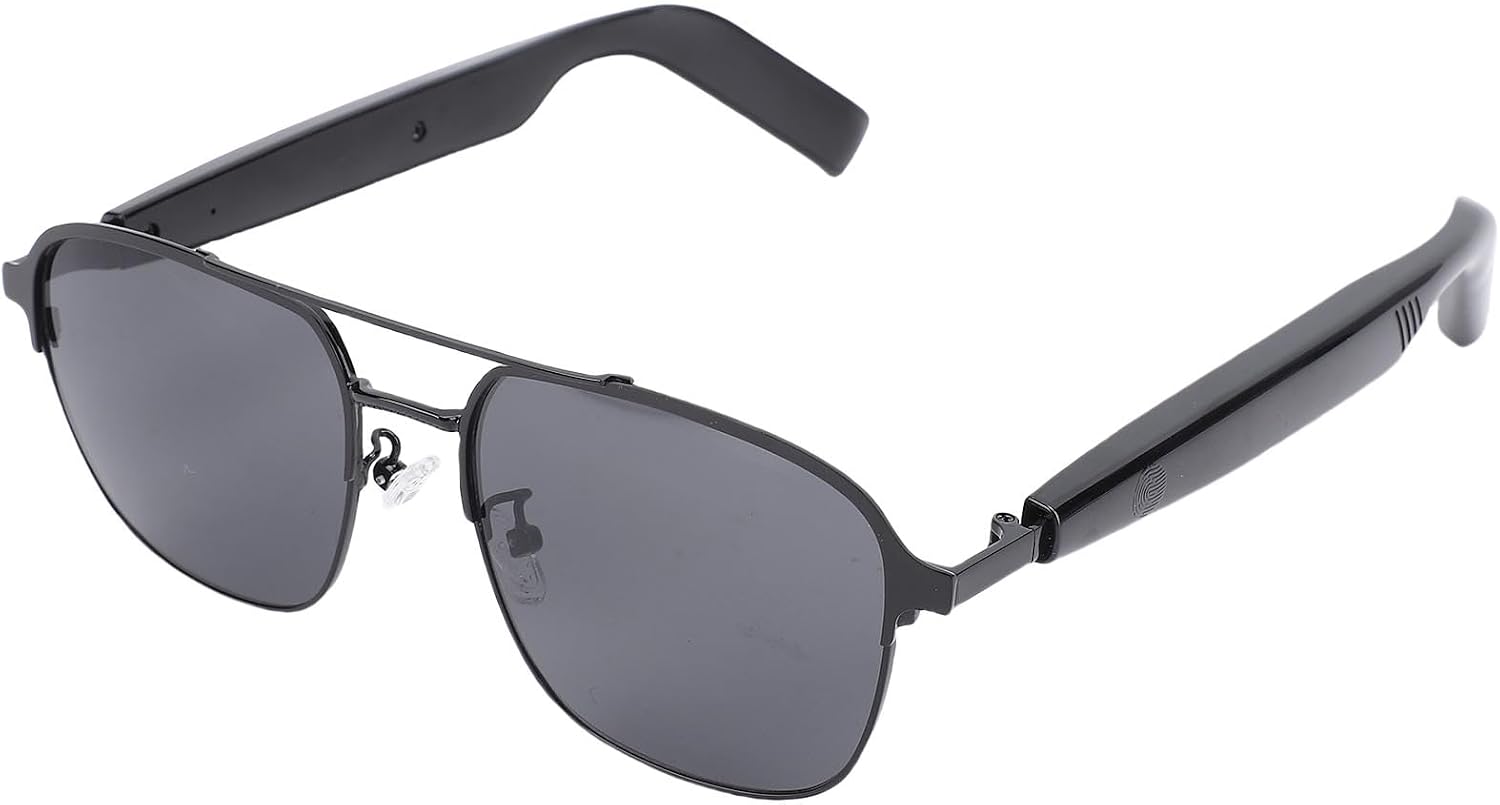 Smart Glasses Wireless Bluetooth sunglasses with built-in sound for listening to music and taking calls, featuring Bluetooth 5.4 and IPX5 waterproof protection, ideal for outdoor sports