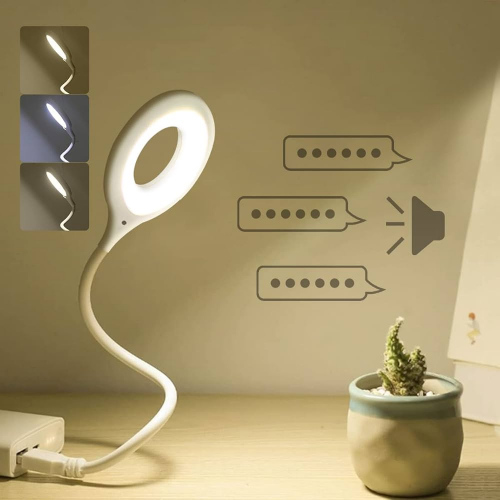 Voice Control USB Direct Plug Portable Lamp Led Desk Lamp