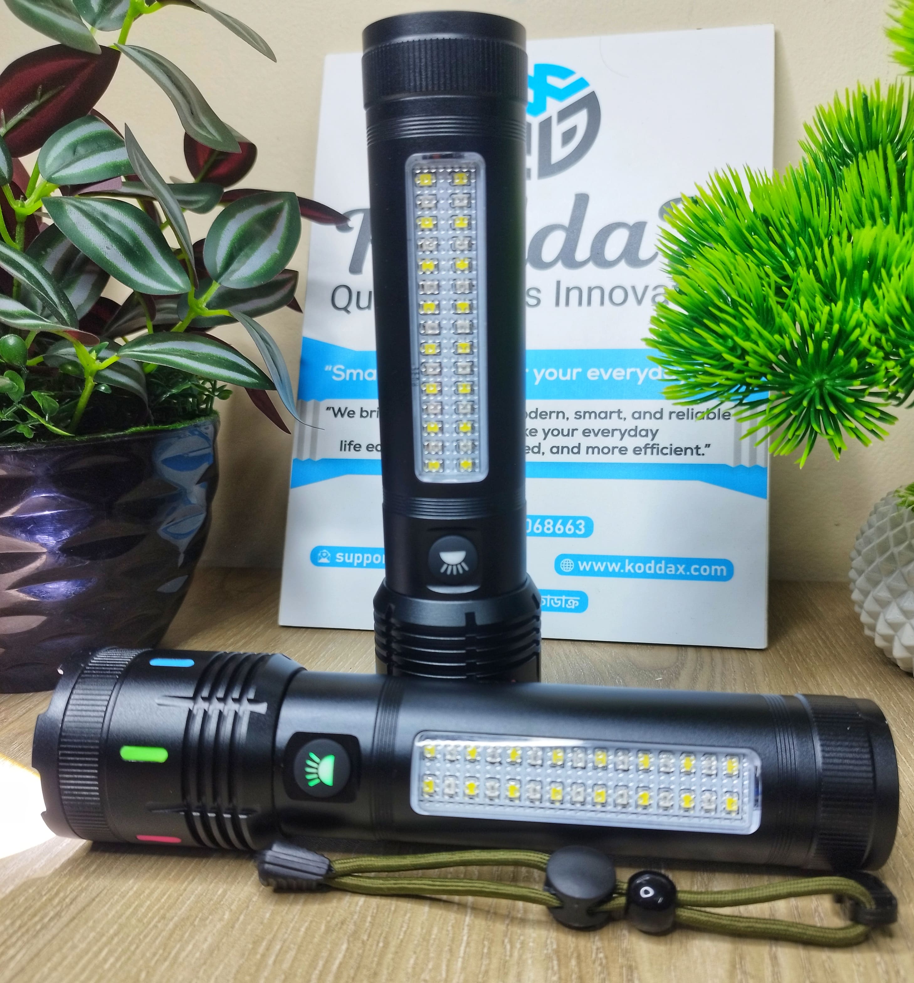 SUPER POWER LED LIGHT WITH POWER BANK