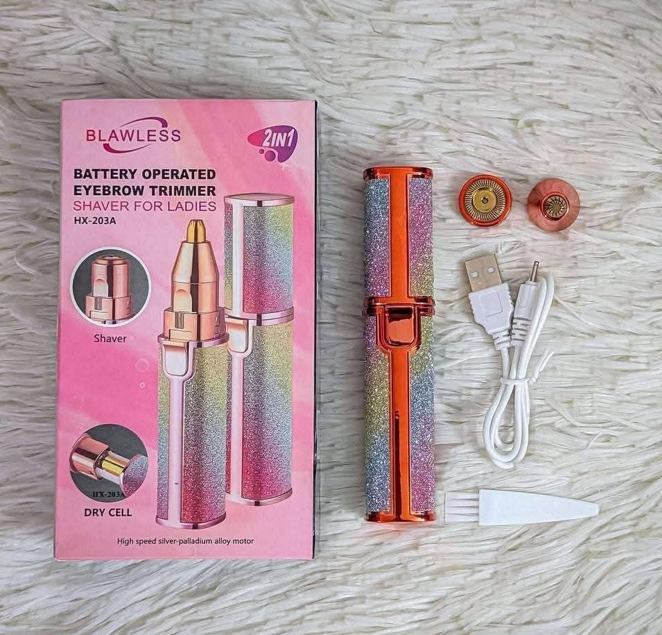 Blawless 2 in 1 Eyebrows and Facial Hair Remover