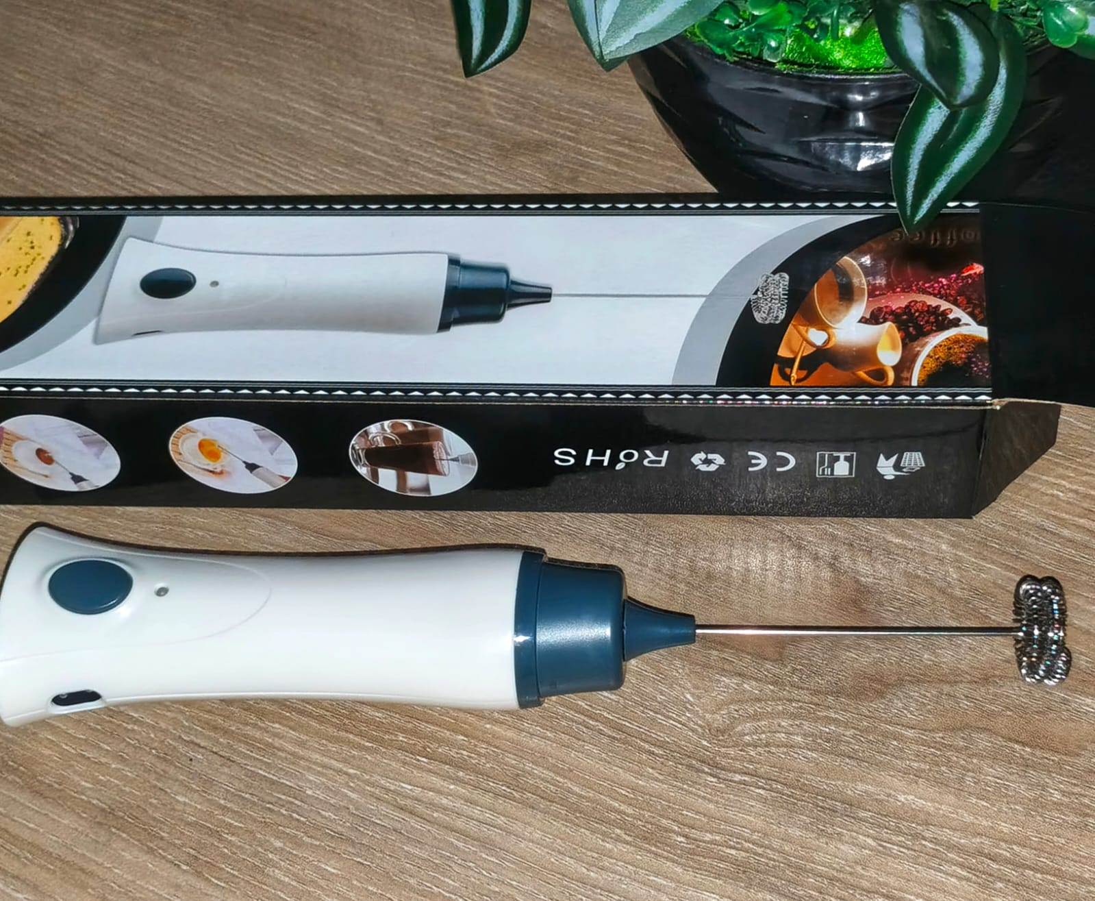 Rechargeable Coffee Foamier | Mixer Hand Coffee Beater