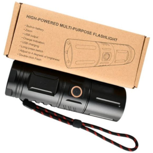 Jumbo LED Zoom Light Waterproof With Power Bank(Made in Japan)
