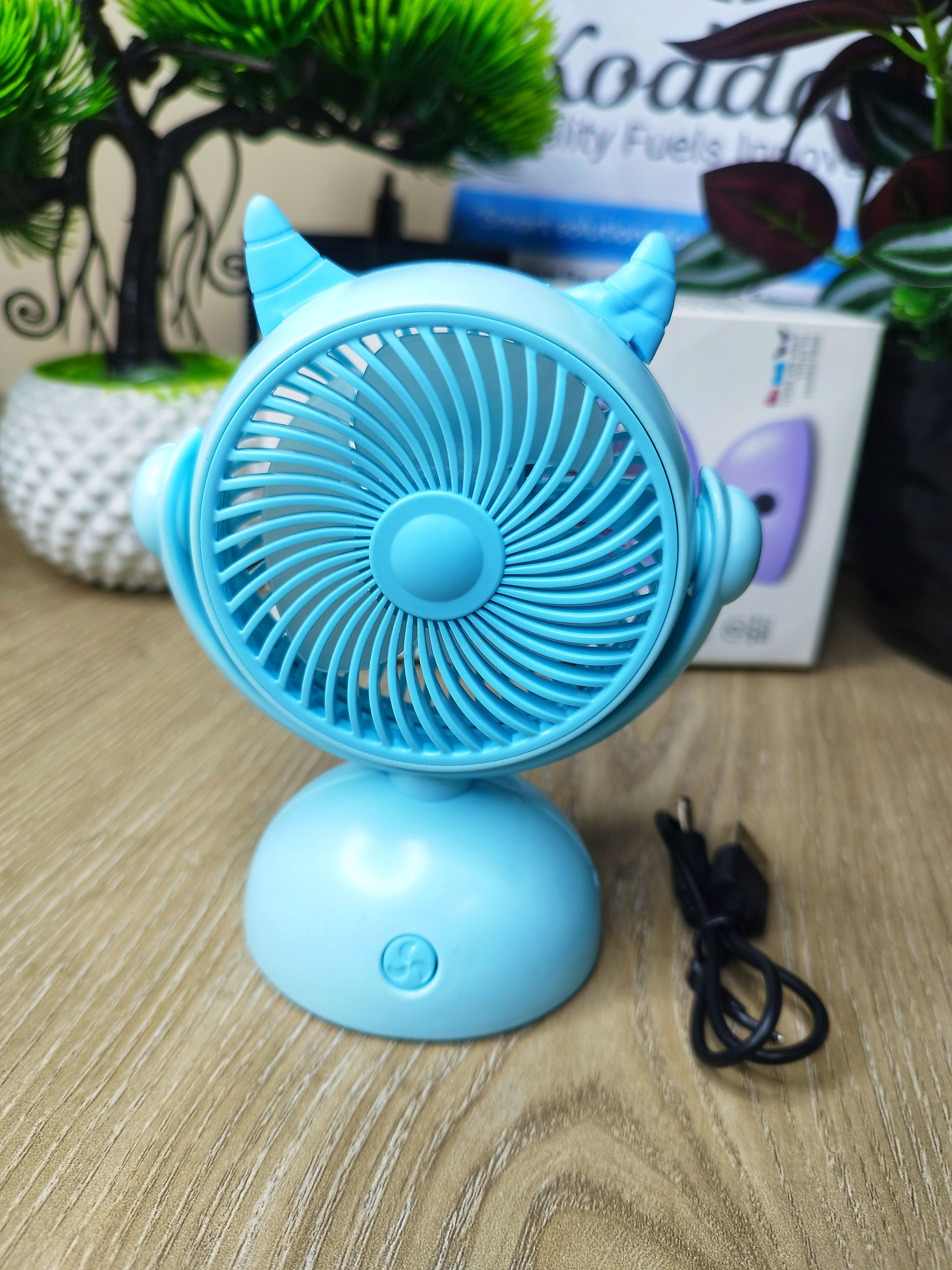 USB Rechargeable Fan Girl Boys Portable Fan