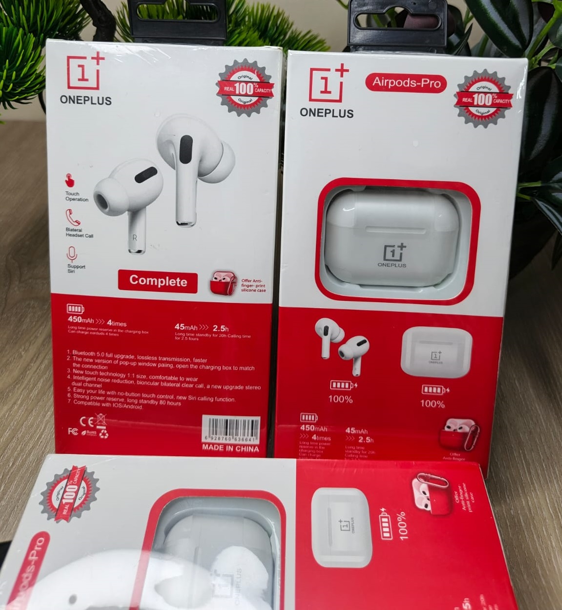 OnePlus AirpodsPro 100Percent Original Wireless Bluetooth Headset Earbuds