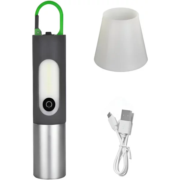 Digital Portable and Rechargeable Torch Flashlight
