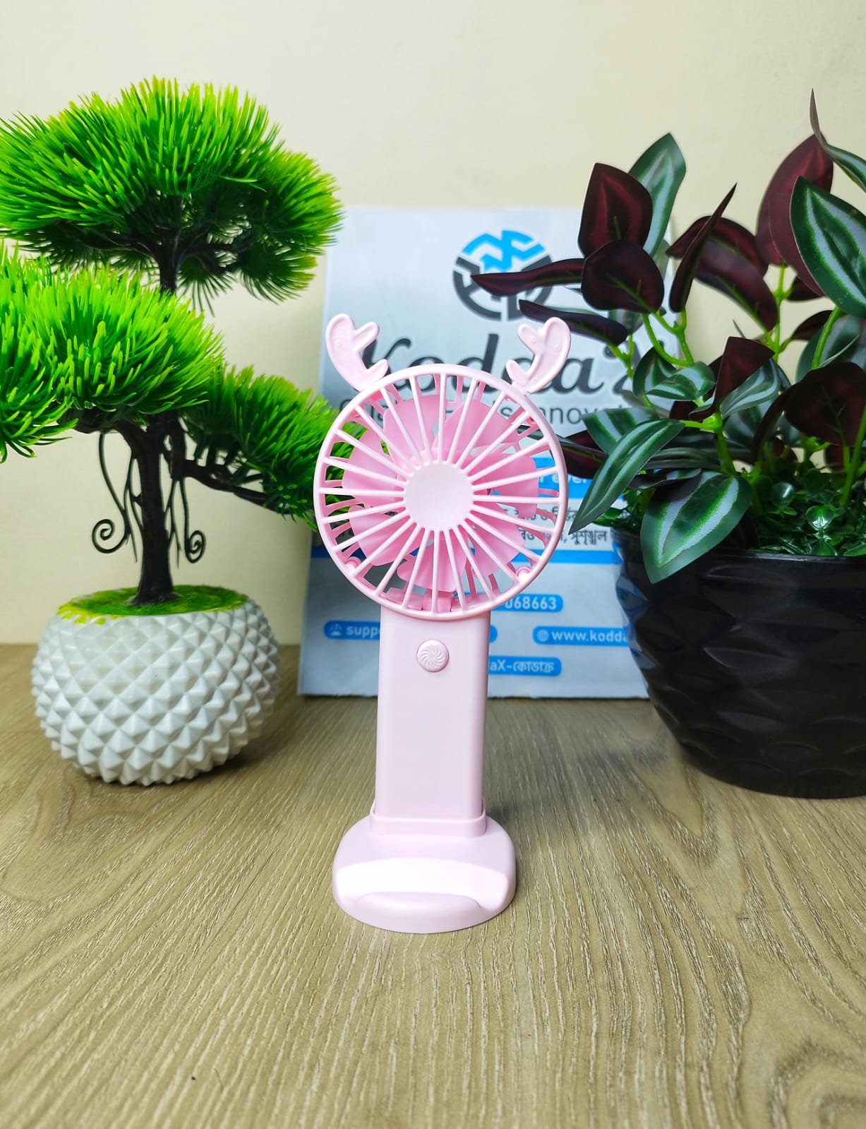 Portable Mini Fan and Makeup Fan for Cool Summer Travel USB Handheld Fan