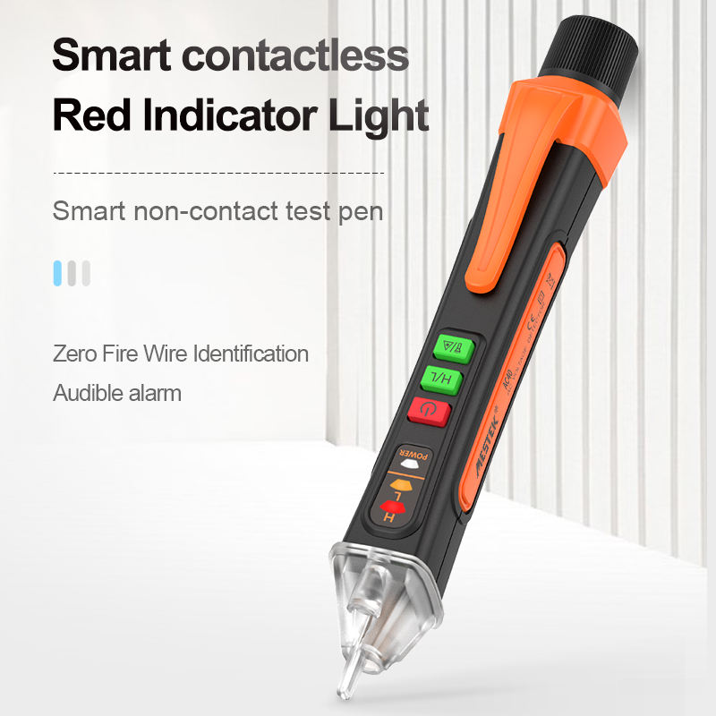Non-Contact Voltage Tester 12-1000V Digital Voltage Tester (Mestek AC40)