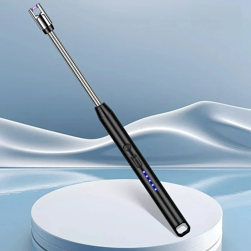 Type-C Rechargeable Windproof Arc Lighter with Flexible Neck