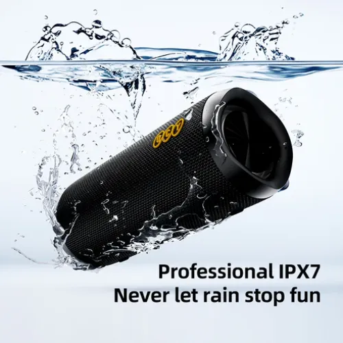 QCY SP7 Portable Bluetooth Speaker – Black