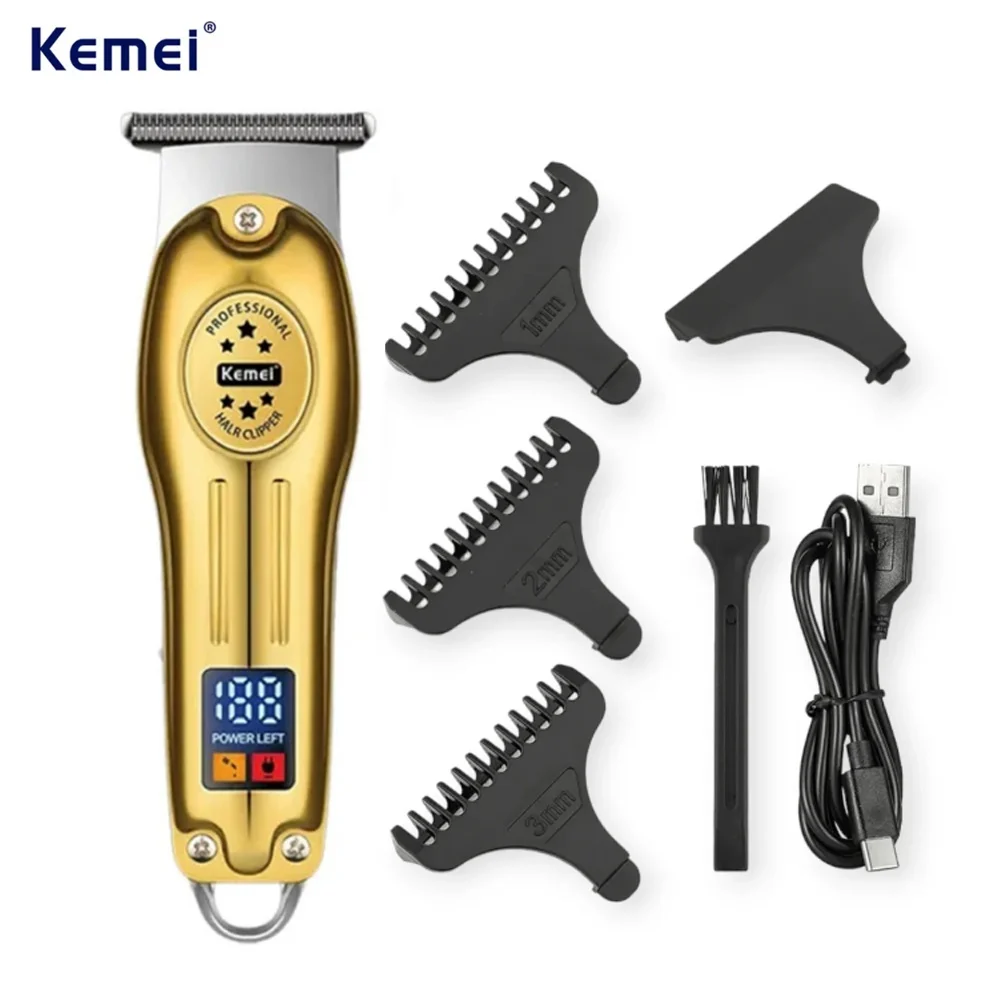 Kemei KM-678 USB Charging Electric Hair Trimmer