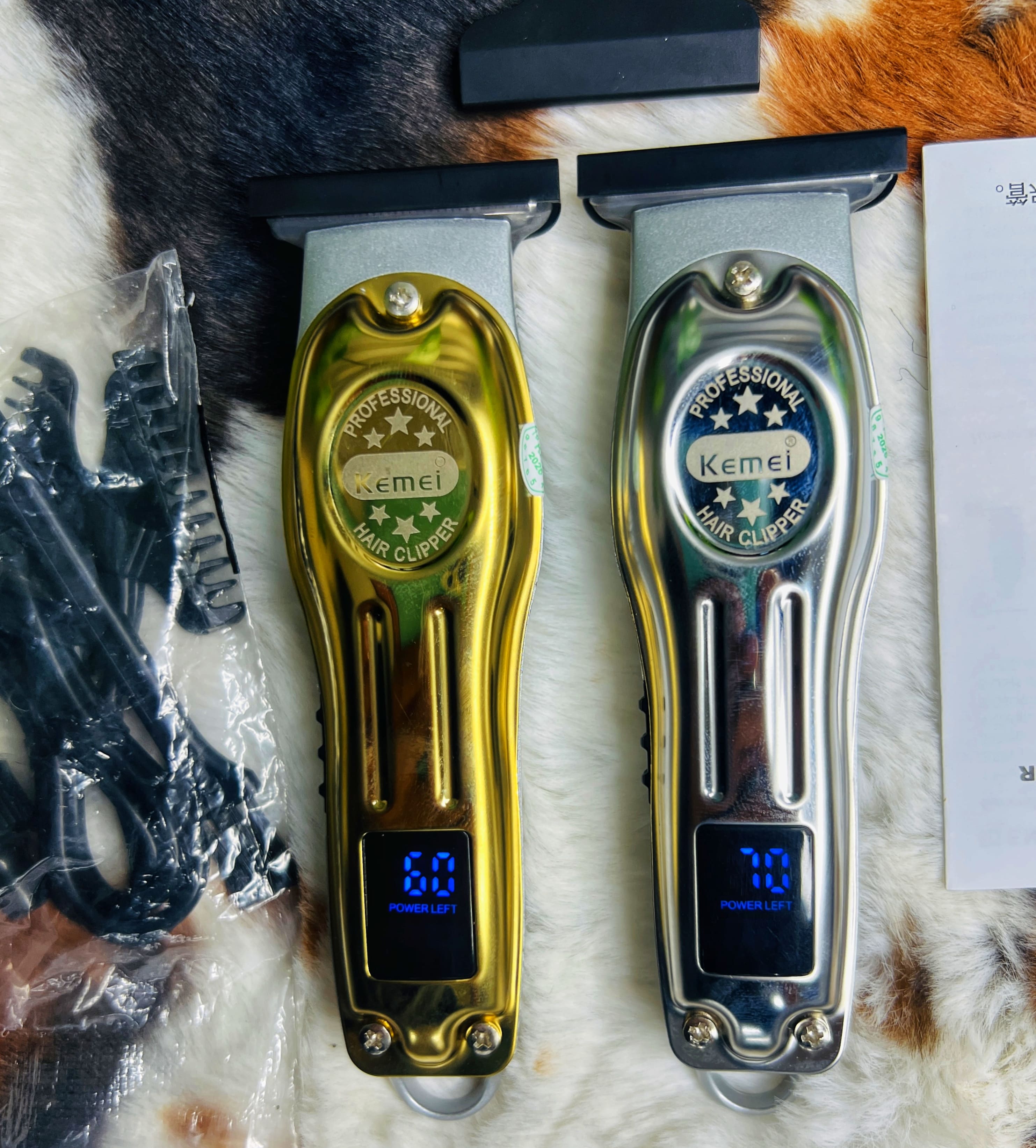 Kemei KM-678 USB Charging Electric Hair Trimmer
