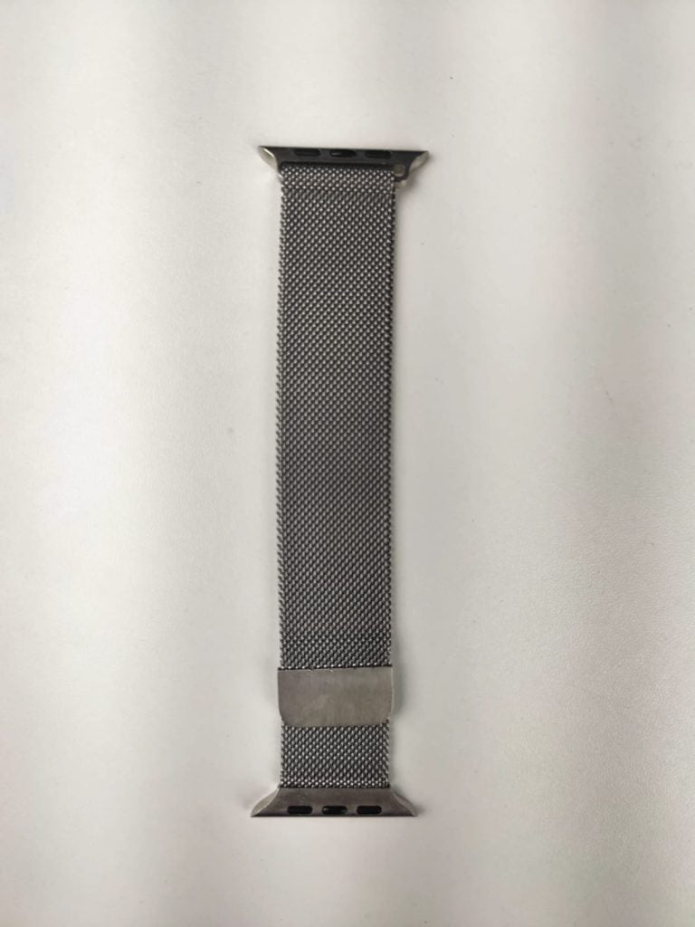 42mm-49mm Metal Magnetic Watch Strap– Silver Color
