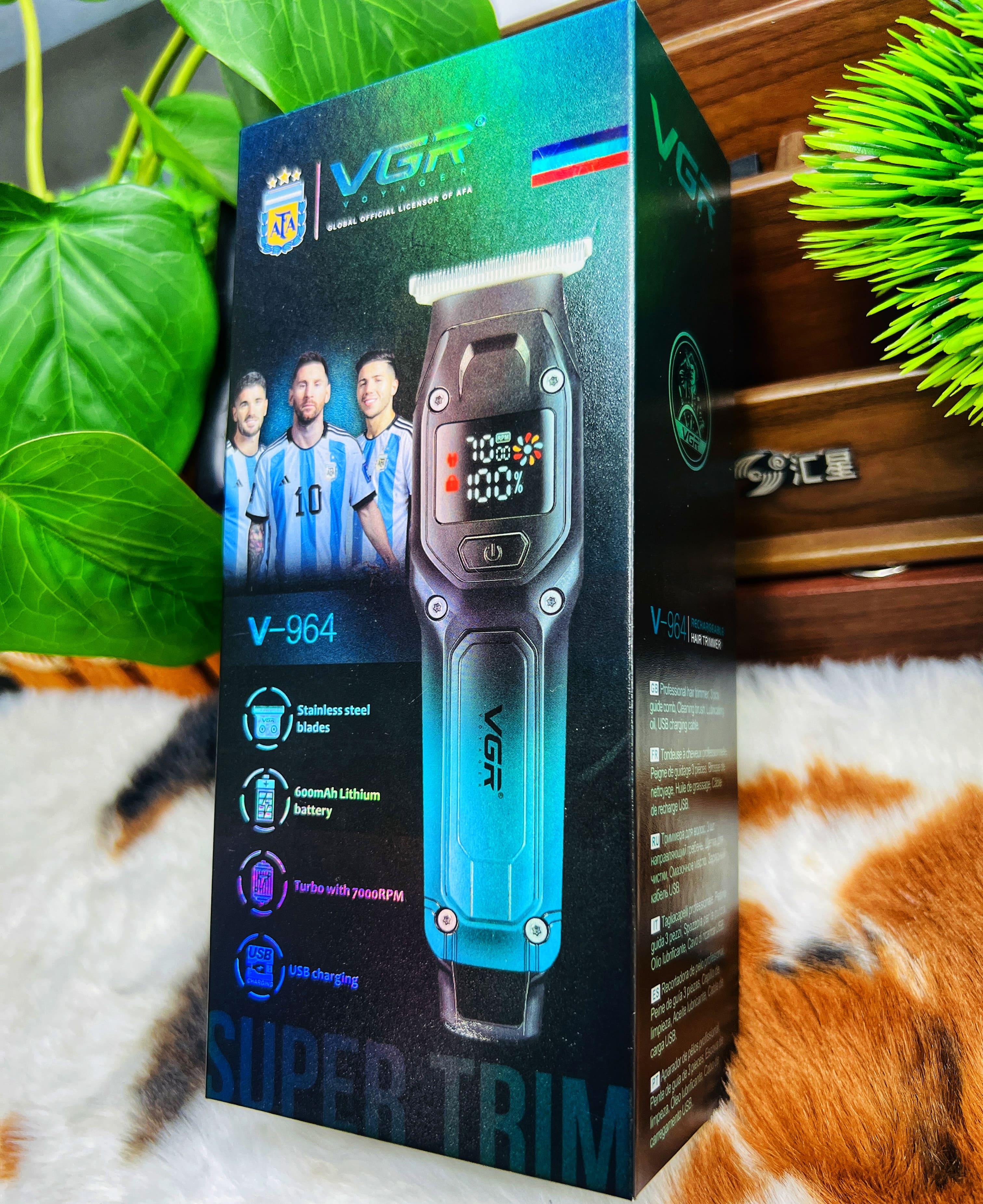 VGR V-964 Hair Clipper and Beard Trimmer For Men