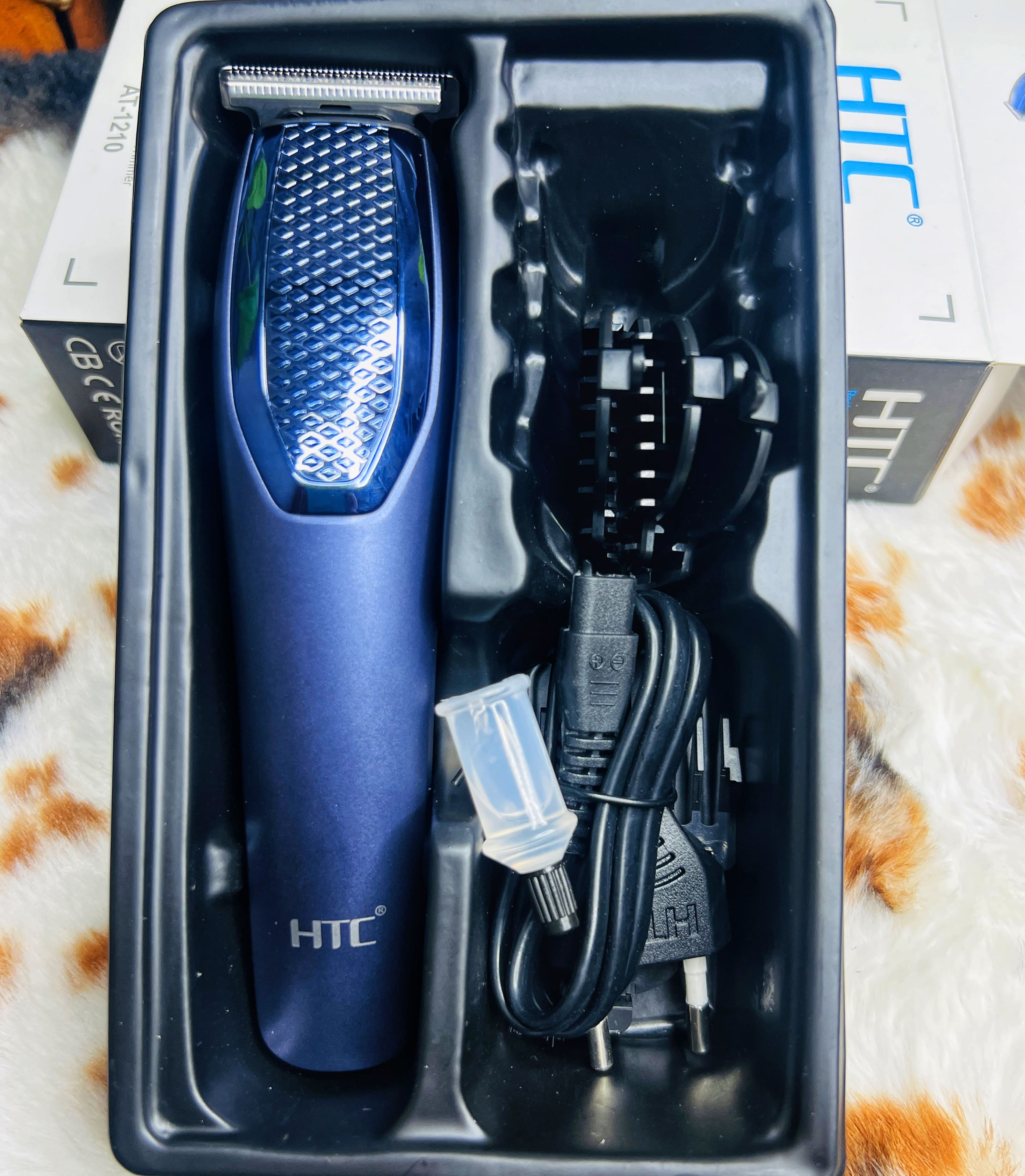 HTC AT-1210 Rechargeable 4 Clipper Hair Trimmer for Men