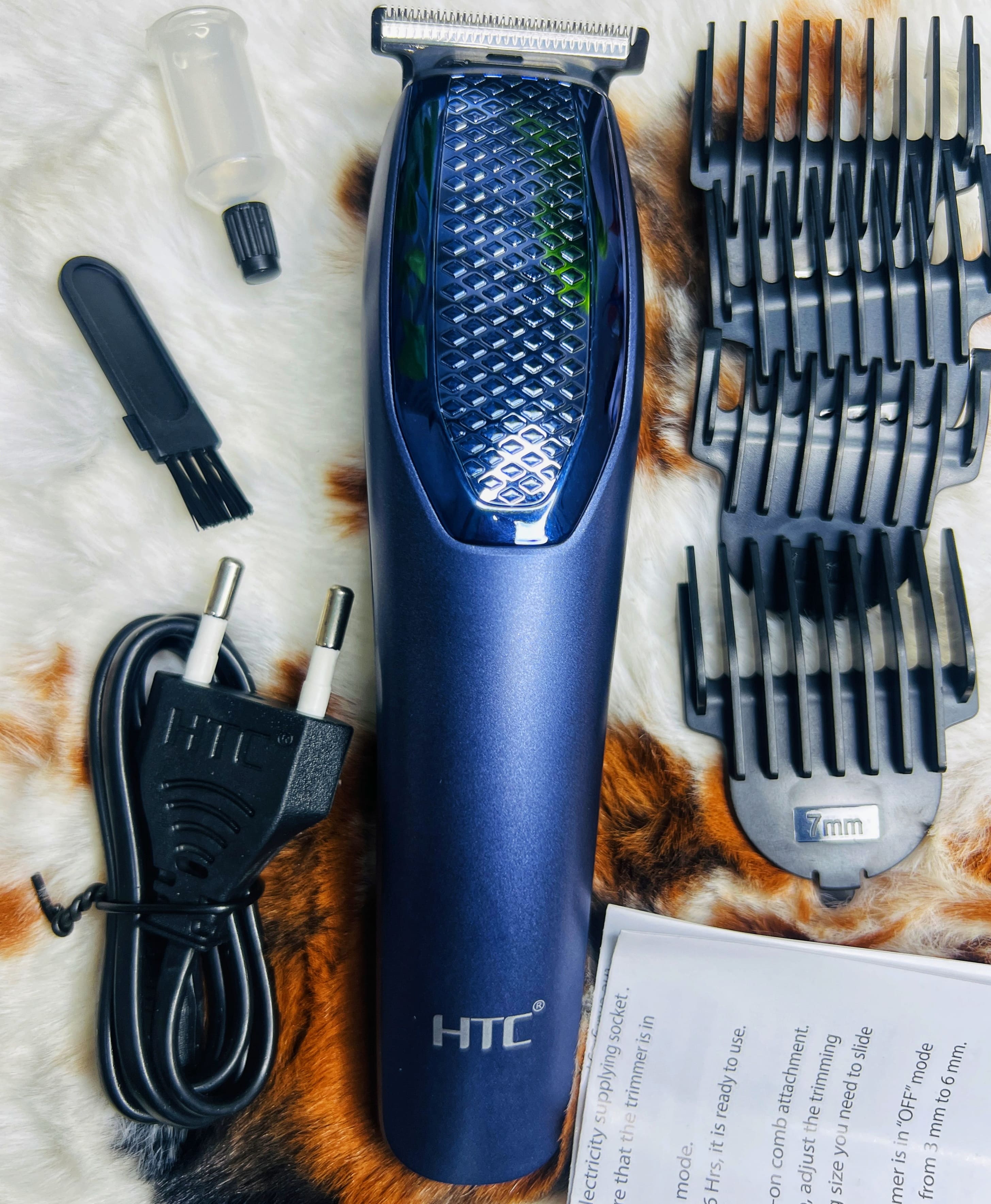 HTC AT-1210 Rechargeable 4 Clipper Hair Trimmer for Men