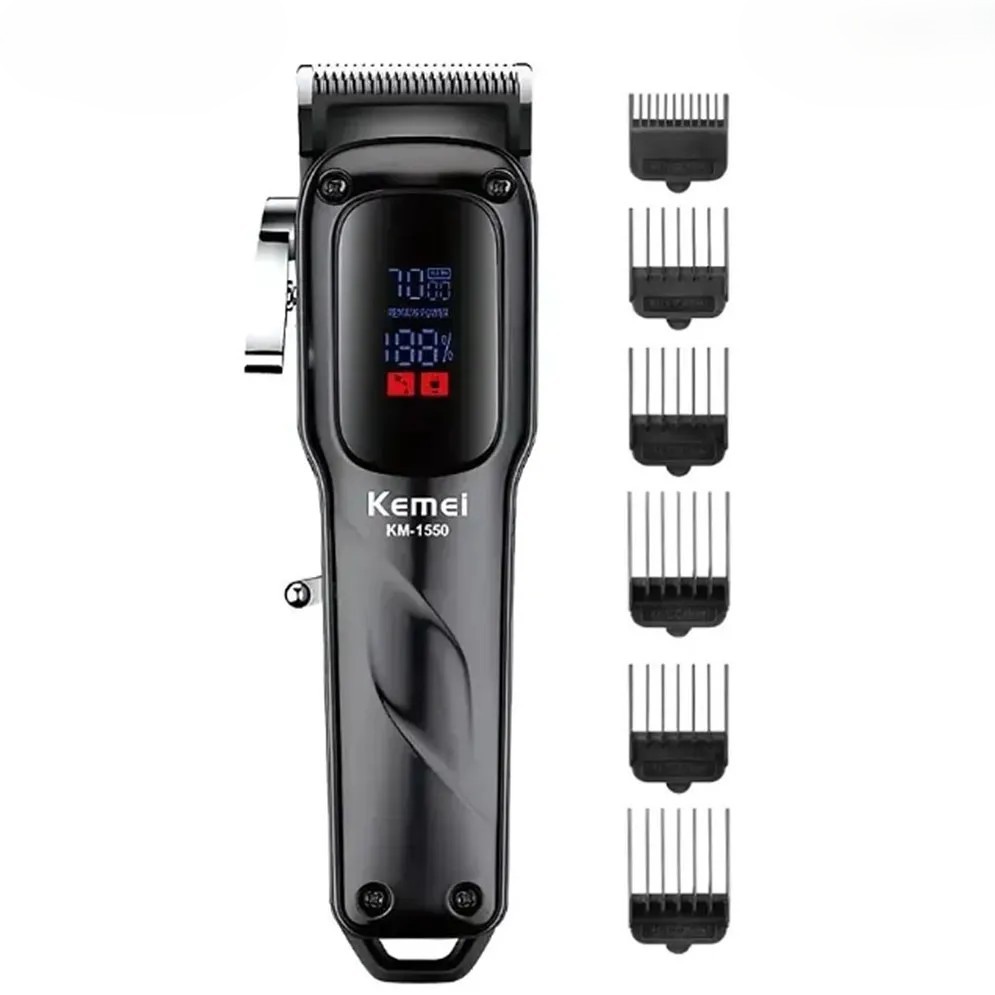 Kemei KM-1550 Professional Hair Clipper and Beard Trimmer Salon Series for Men