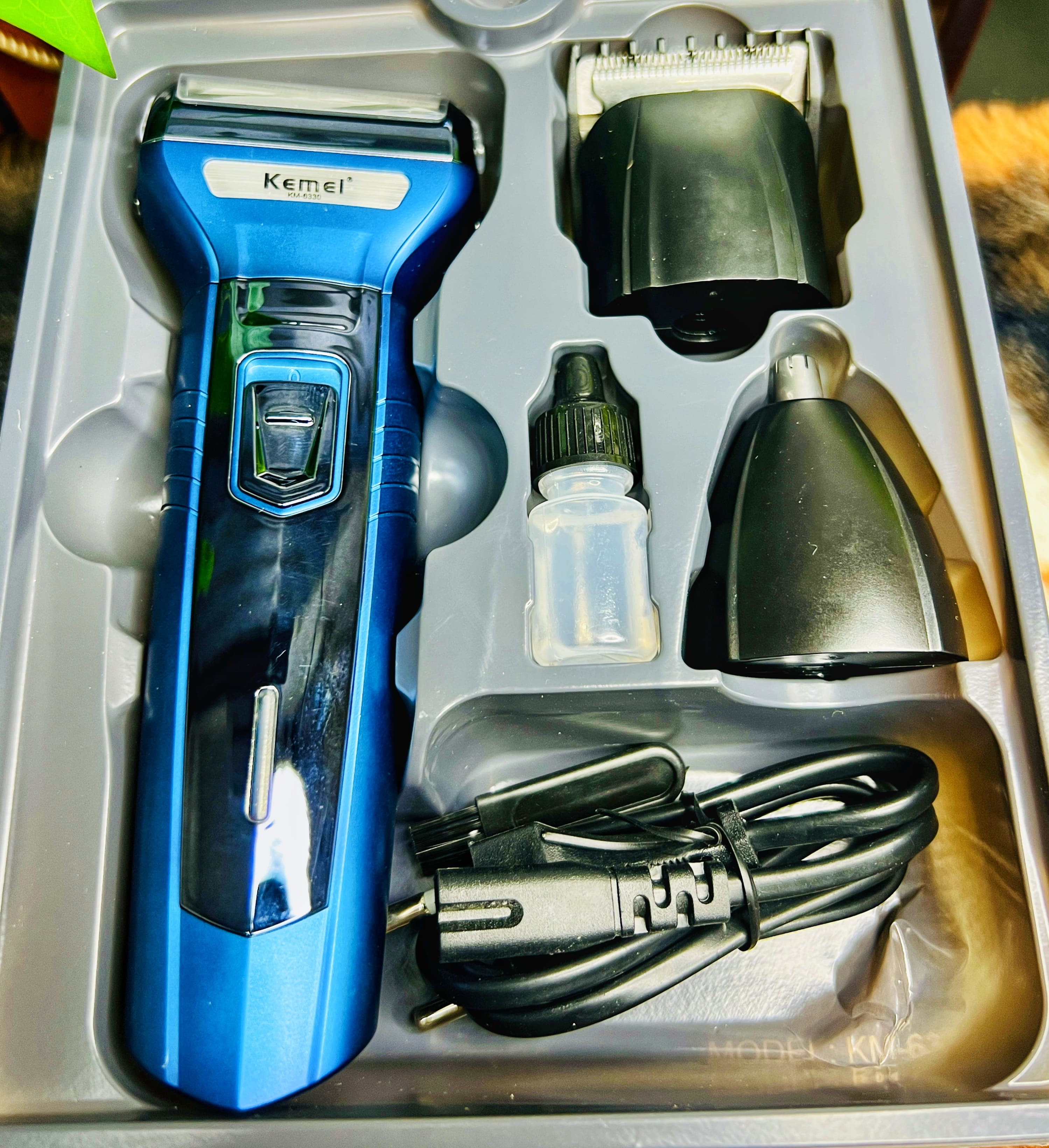 Kemei KM-6330 3 in 1 Electric Hair Clipper