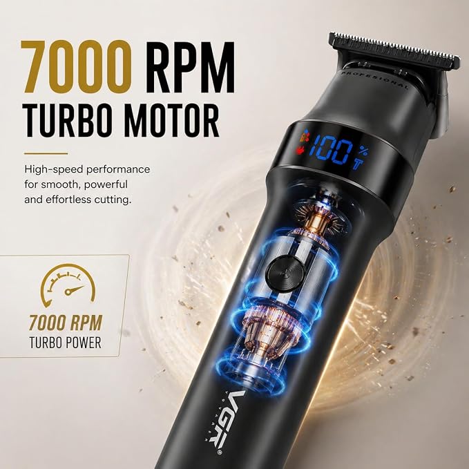 VGR V-987 Professional Hair Trimmer Red