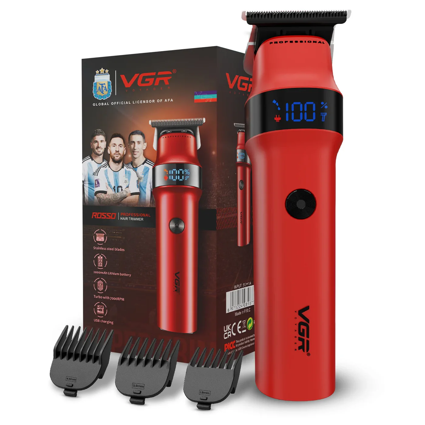 vgr-v-987-professional-hair-trimmer-black