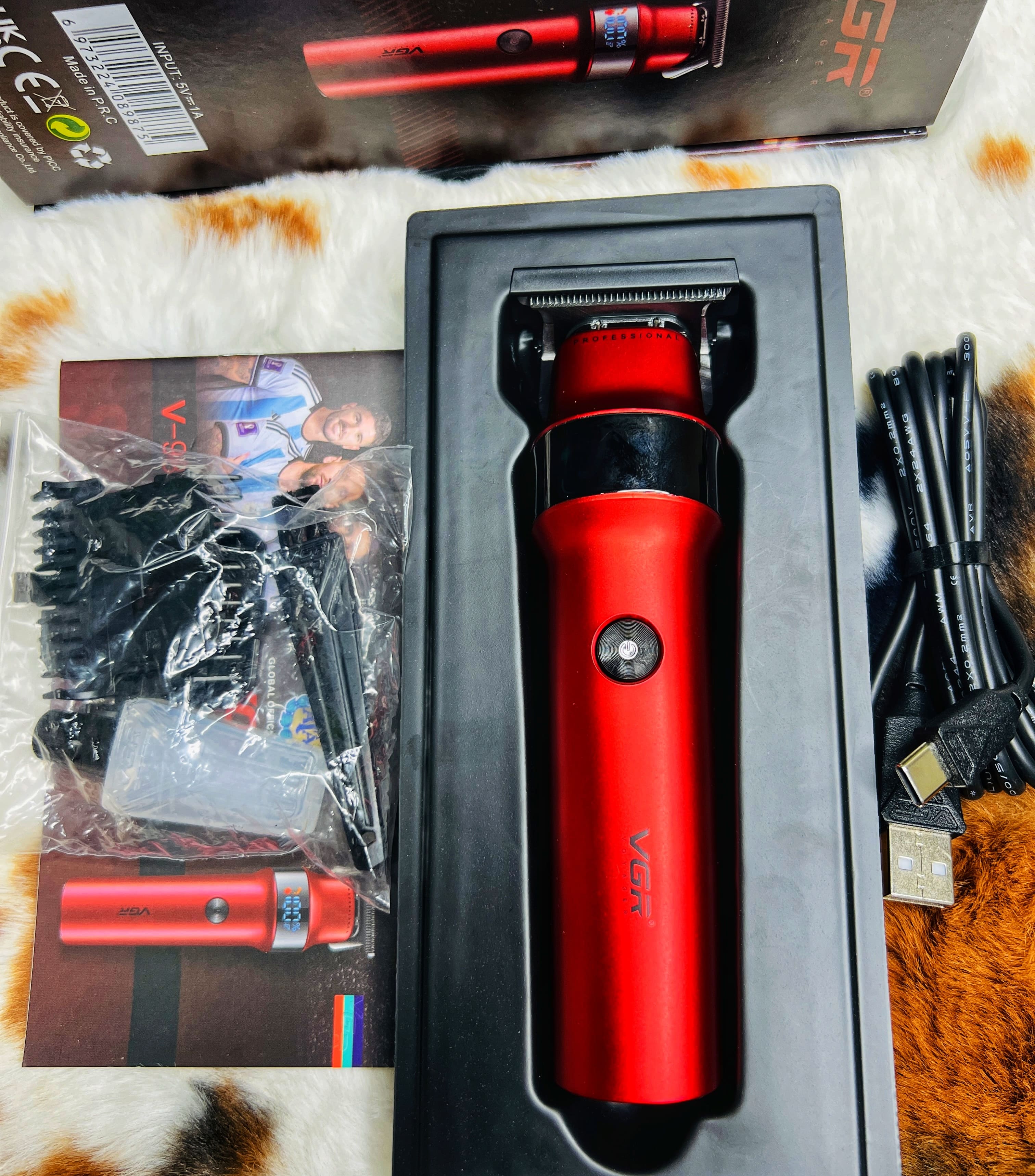 vgr-v-987-professional-hair-trimmer-black
