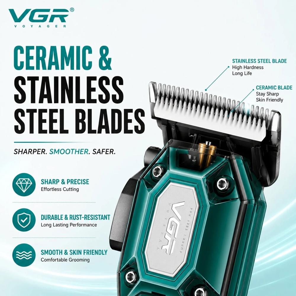 VGR V-600 Professional Hair Clipper ( Paste Color )