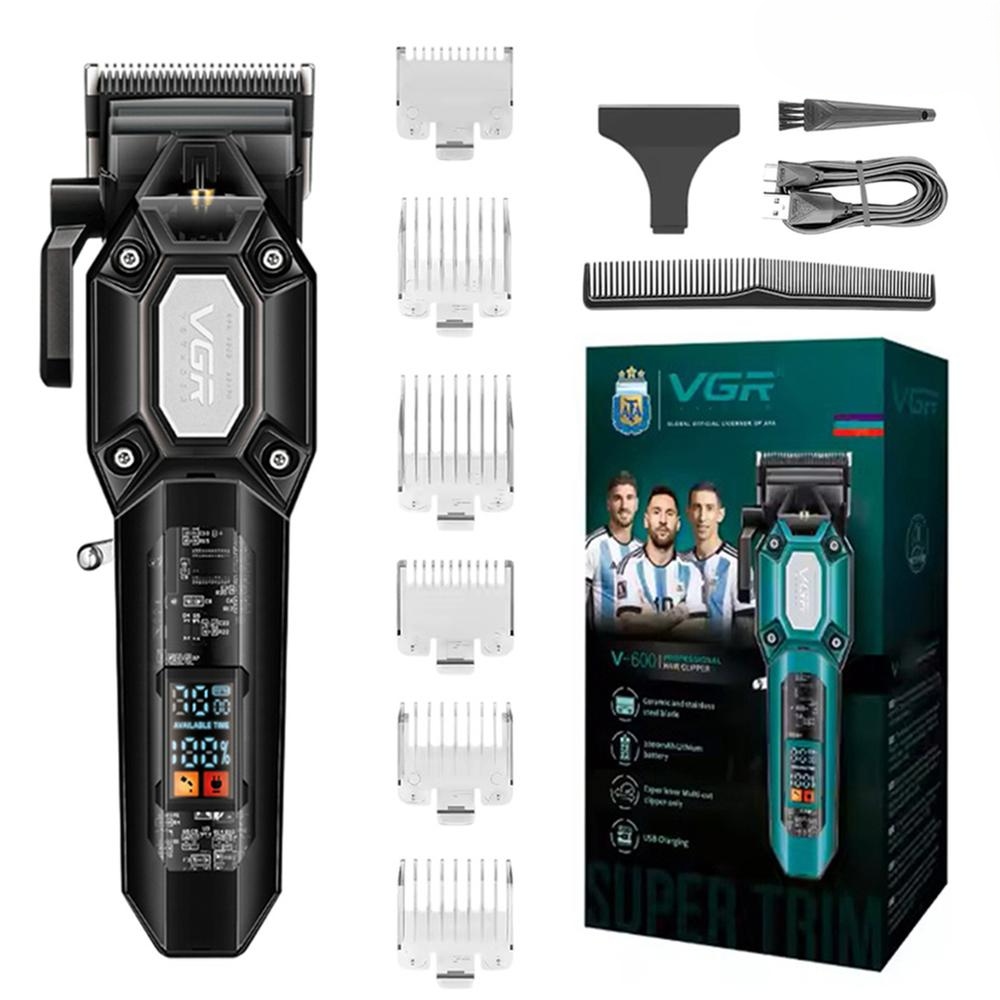 VGR V-600 Professional Hair and Beard Trimmer - Black