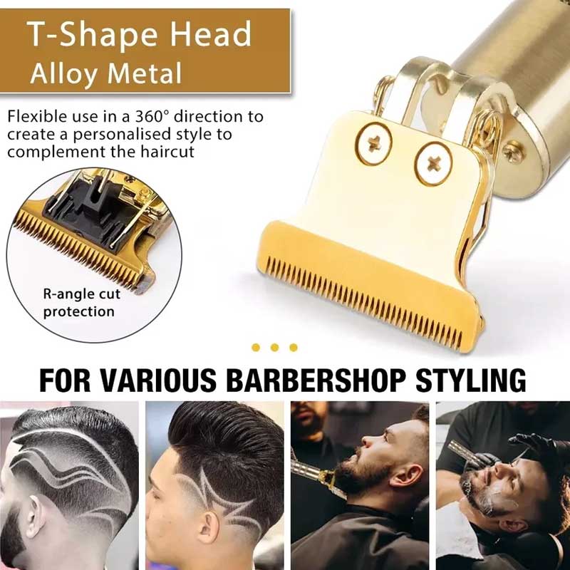 Vintage T9 USB-C Beard & Hair Trimmer