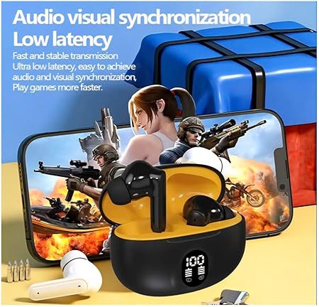 New Generation Noise Isolating In-Ear Wireless Earbuds