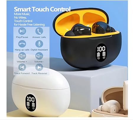 New Generation Noise Isolating In-Ear Wireless Earbuds