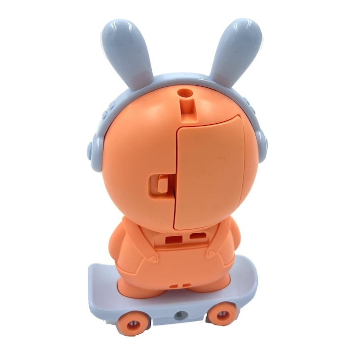 Skateboard Cartoon Clock