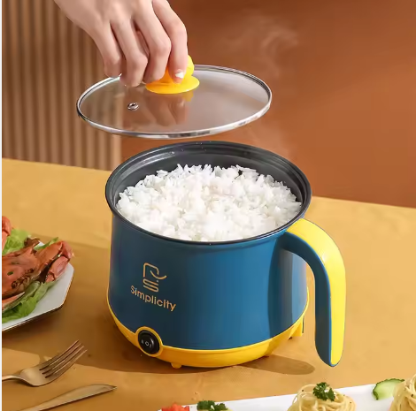 Household 1.8 Liter Electric Cooking Pot for Rice Pot and Portable Electric Hot Pot HOME HOTEL and Cooking Electric Rice Cooker