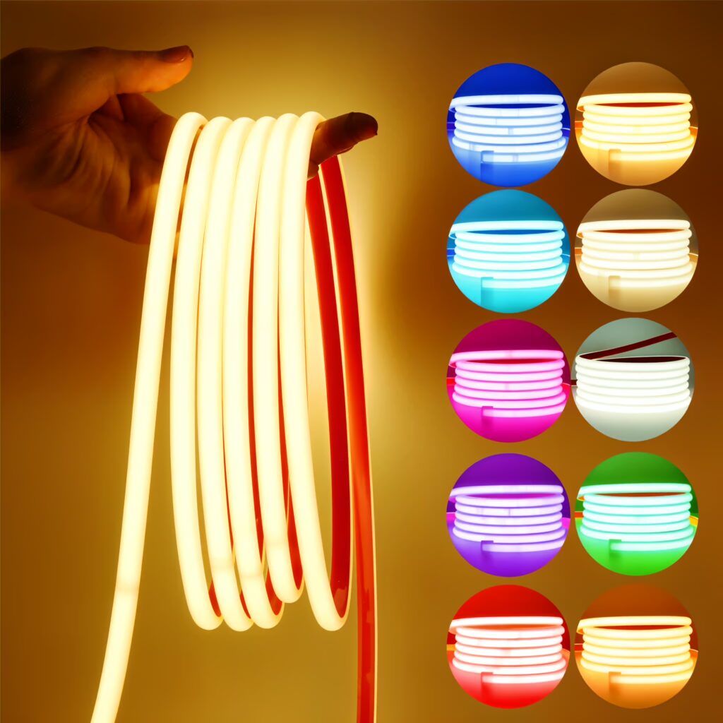GearUP NEON LED Strip Light (5M, Ice Blue Color)
