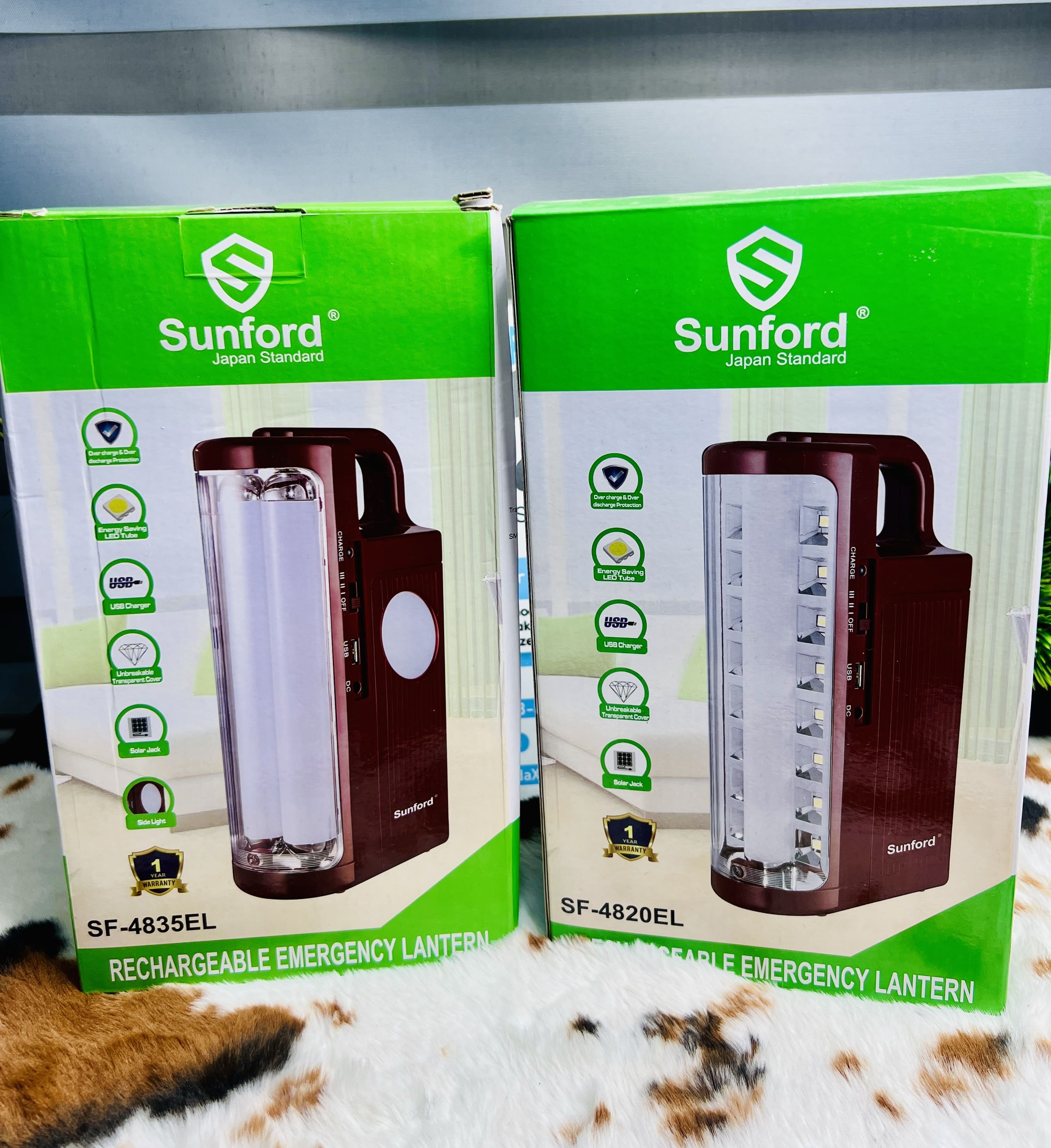 Sunford Rechargeable Emergency Lantern - SF-4820F SF - 4835F