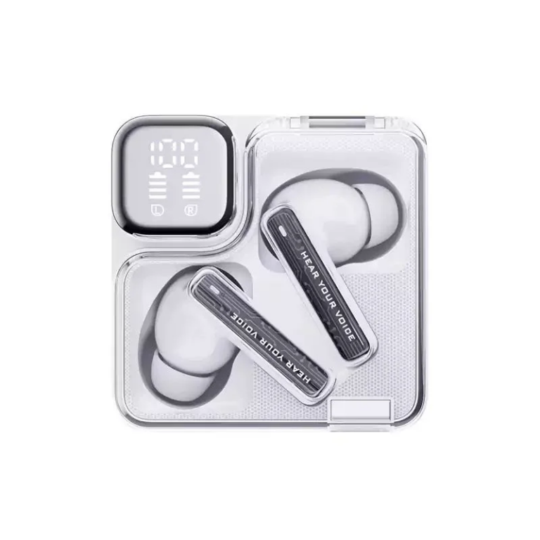 QCY MeloBuds Neo T31 Transparent TWS – White, BLACK, BLUE, Orange
