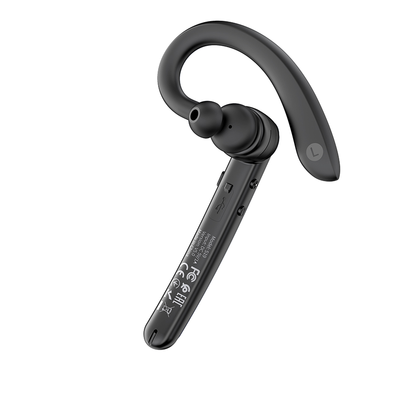 HOCO S19 ENC Noise Reduction Bluetooth Single Earphone