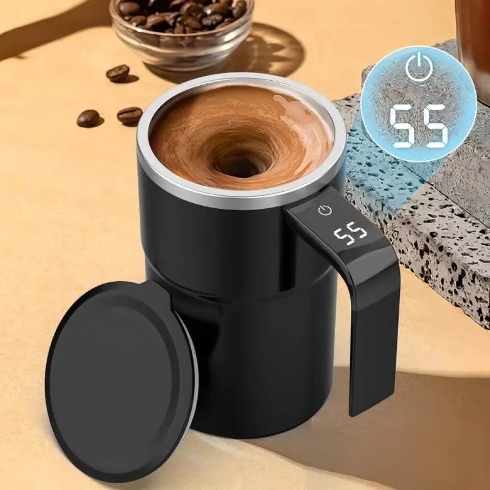 Coffee Electric Mixing Cup Rotating Blender Warmer Self