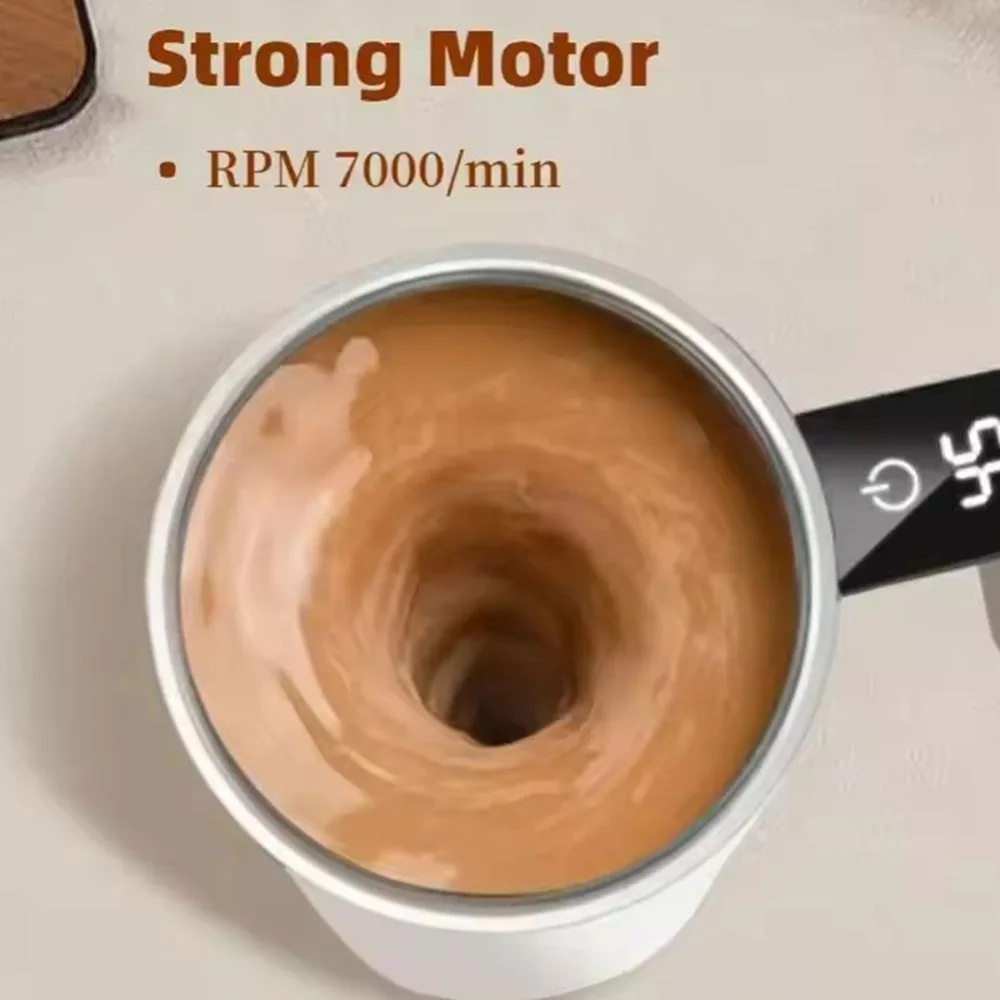 Coffee Electric Mixing Cup Rotating Blender Warmer Self