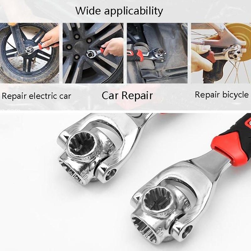 48 in 1 Universal Head Socket Wrench