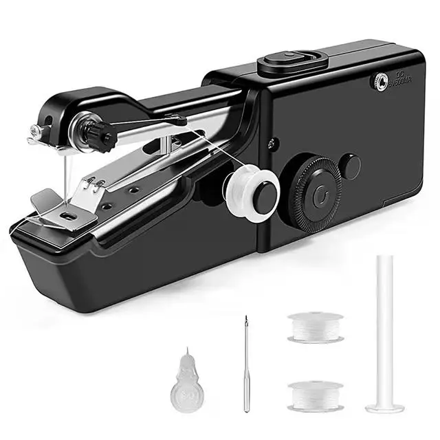 Portable Handheld Sewing Machine Mini Stitch Sew Needlework