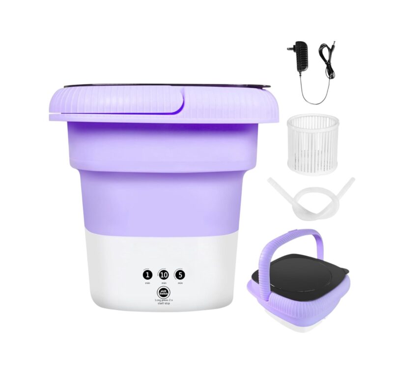 Mini Portable Folding Washing Machine – 6L