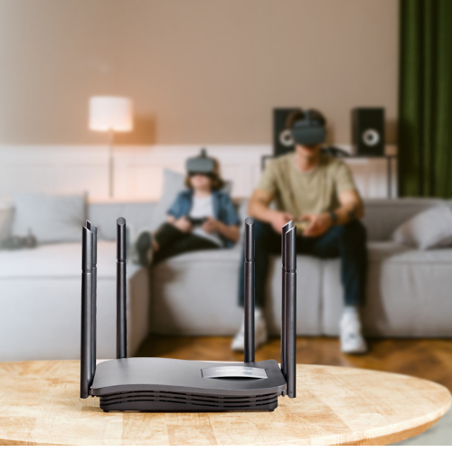 Ruijie RG-EW1200G PRO 1300Mbps Gigabit WiFi Router – Black Color