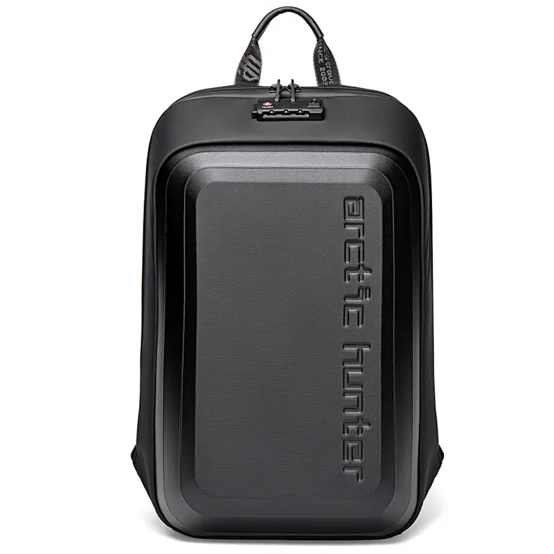 Arctic Hunter B00451 Semi Hard Gaming Backpack with Built in TSA lock Water Resistant Anti-Theft 15.6 inch Laptop Backpack for Men and Women
