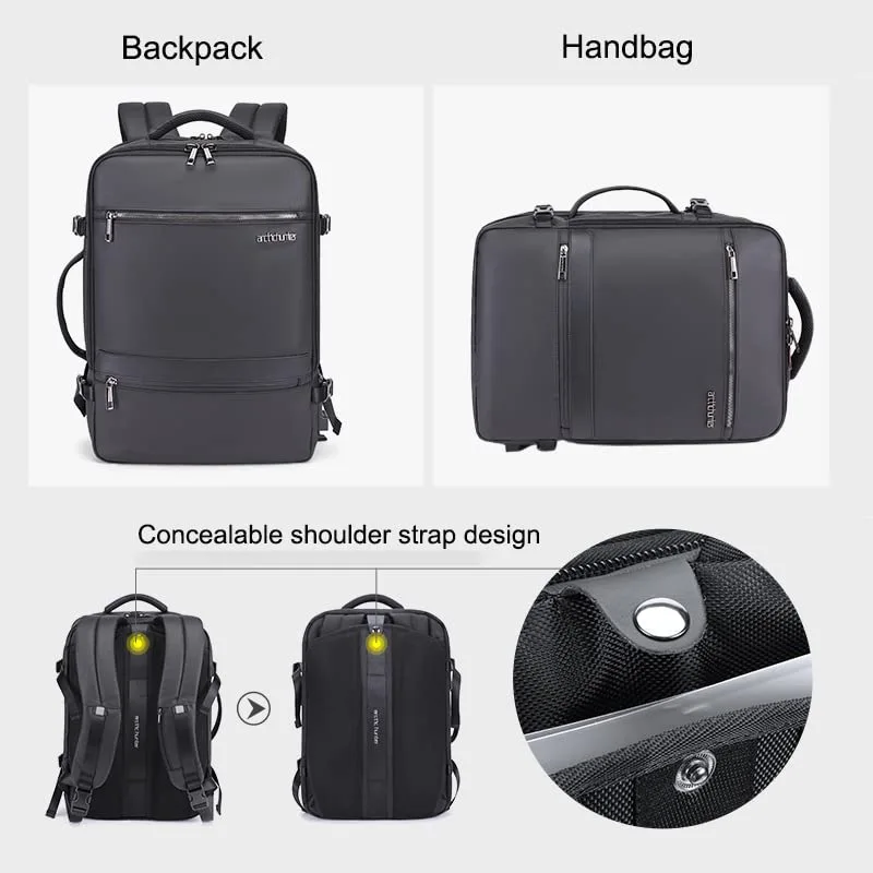 Arctic Hunter B00350 Expandable Travel Backpack
