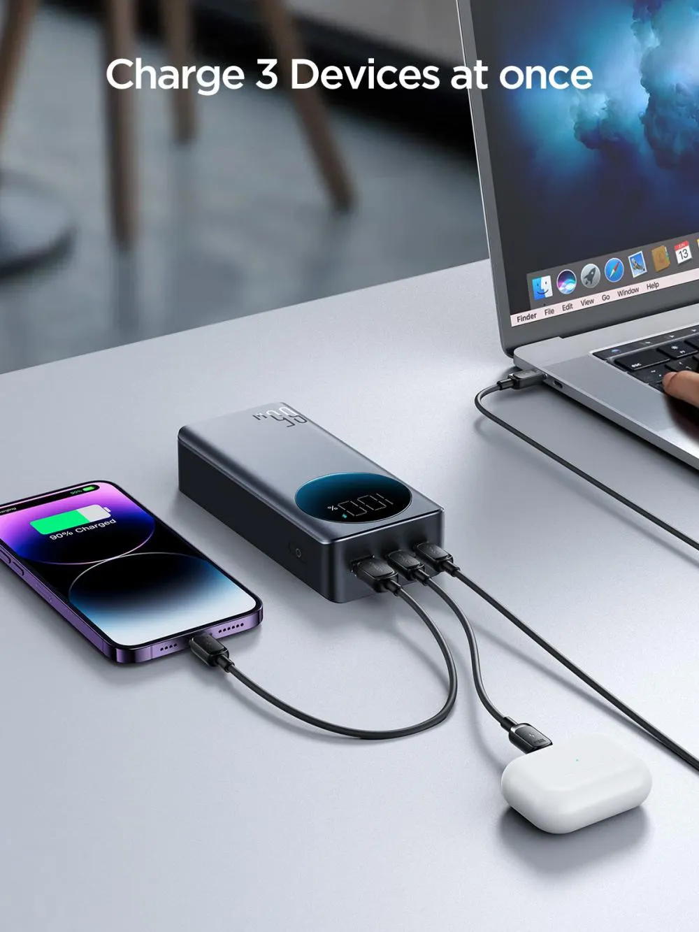 JOYROOM JR-PBF05 65W Power Bank 30000mAh