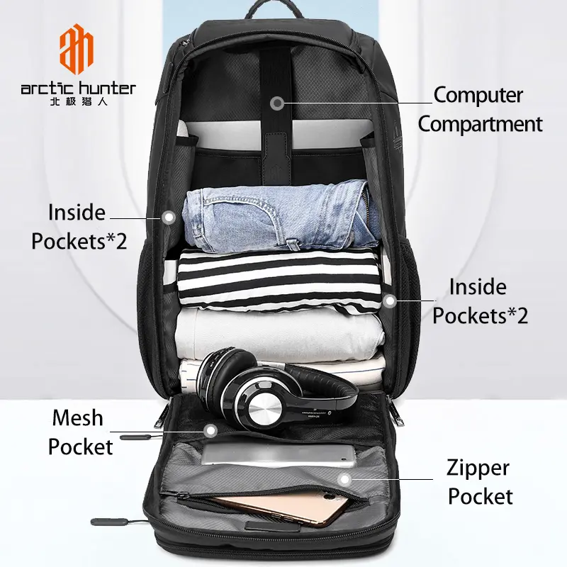 Arctic Hunter B00461 Anti-Theft Backpack