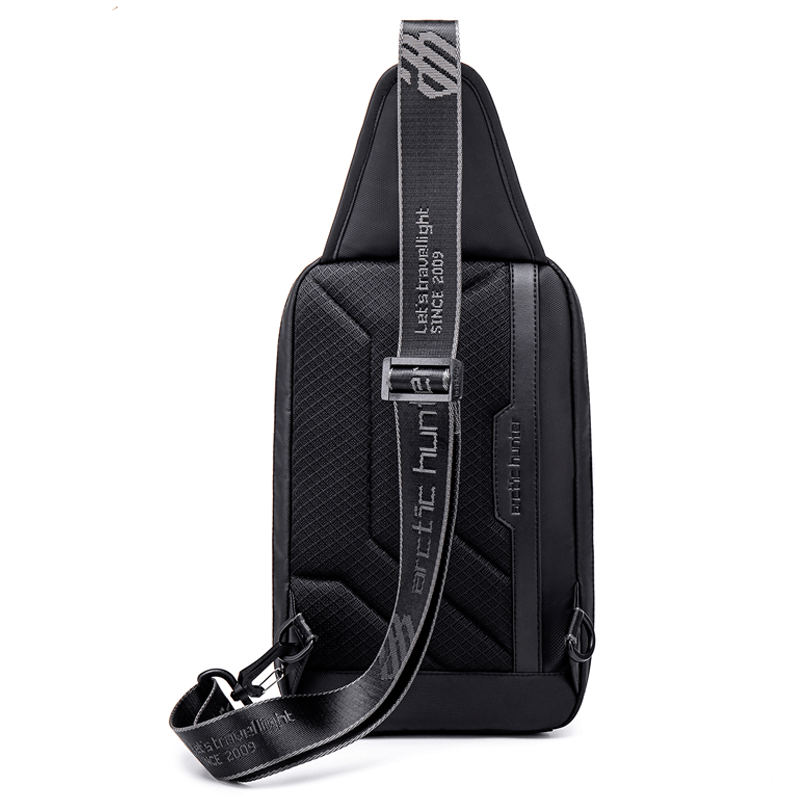 Arctic Hunter XB00121 Sling Bag for Men PU Coating Stylish 6L Crossbody Bag