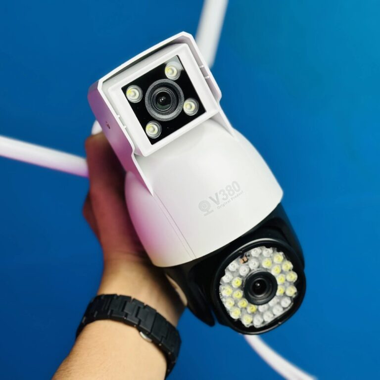 SC05 Smart V380 4G + LAN PTZ Security Camera – Two Way Audio & Mobile App Monitoring